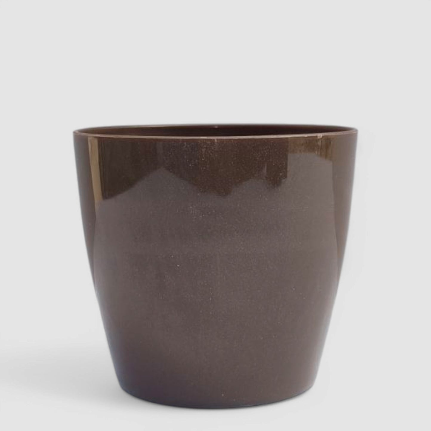 Metallic Bronze Round Outer Pot | Set of 10