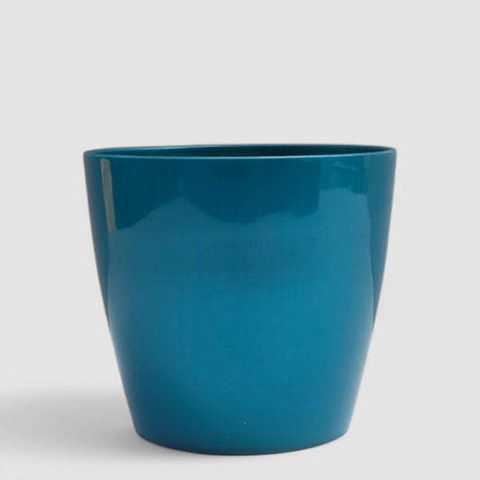 Peacock Green Round Outer Pot | Set of 10
